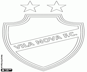 Coloriage Emblème de la Vila Nova FC