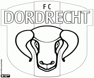 Coloriage Emblème des FC Dordrecht
