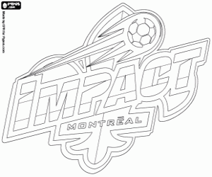 Coloriage Emblème du Montreal Impact