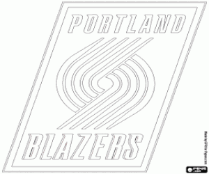 Coloriage Emblème des Portland Trail Blazers