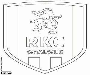 Coloriage Emblème du RKC Waalwijk