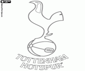 Coloriage Emblème du Tottenham Hotspur