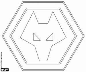 Coloriage Emblème du Wolverhampton Wanderers