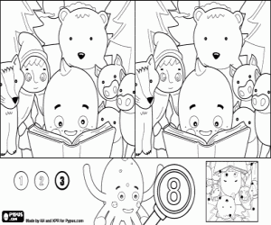 Coloriage Erreurs difficiles, Pypus et histoires