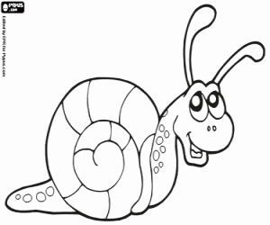 Coloriage Escargot