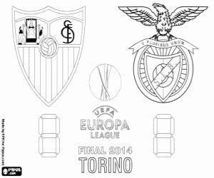 Coloriage Europe League finale 2013-2014