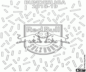 Coloriage FC Salzburg, Bundesliga 2019