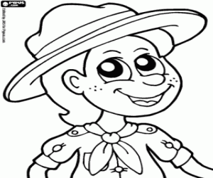 Coloriage Fille guide