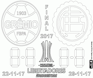Coloriage Finale Copa Libertadores 2017