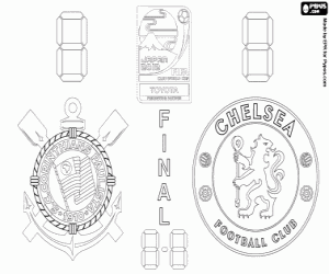 Coloriage Finale coupe du monde Clubs FIFA 2012