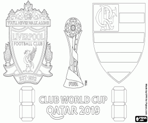Coloriage Finale Coupe du Monde des Clubs FIFA 2019