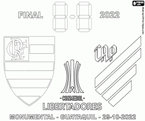 Coloriage Finale de la Copa Libertadores 2022