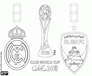 Coloriage Finale de la FIFA Club World Cup UAE 2018