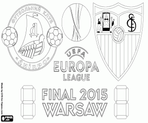 Coloriage Finale Europe League 2014-2015