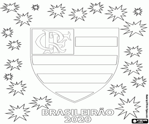 Coloriage Flamengo, Brasileirão 2020