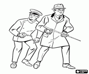 Coloriage Le Frelon vert, un héros