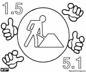 Coloriage Fête du travail, le 1er mai