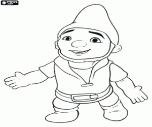Coloriage Gnoméo Montague