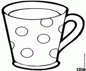 Coloriage Grande tasse