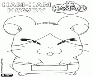 Coloriage Le Ham-Ham de Goldie est Howdy