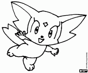 Coloriage Le hench Pachi de Mix Master