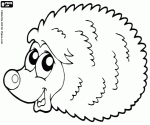 Coloriage Hérisson