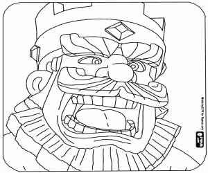 Coloriage Icône de Clash Royale
