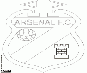 Coloriage Insigne du Arsenal de Sarandi