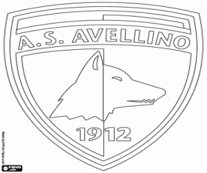 Coloriage Insigne du AS Avellino 1912