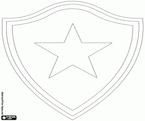 Coloriage Insigne du Botafogo da Paraiba