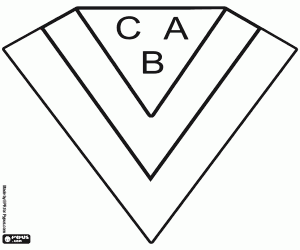 Coloriage Insigne du CA Brown de Adrogué