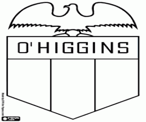 Coloriage Insigne du CD O'Higgins, Chile