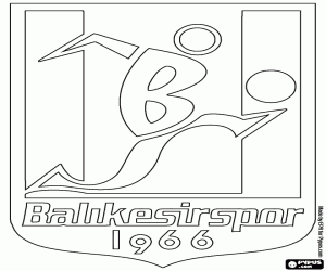 Coloriage Insigne de Balıkesirspor