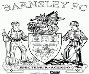 Coloriage Insigne de Barnsley FC