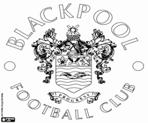 Coloriage Insigne de Blackpool FC