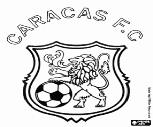 Coloriage Insigne de Caracas FC