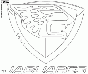 Coloriage Insigne de CF Jaguares de Chiapas