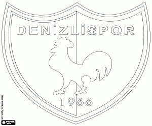 Coloriage Insigne de Denizlispor