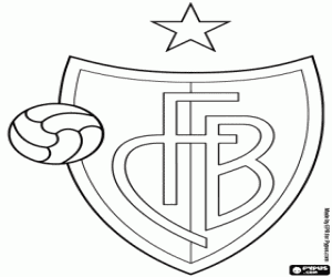 Coloriage Insigne de FC Bâle