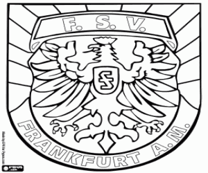 Coloriage Insigne de FSV Francfort