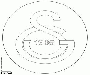 Coloriage Insigne de Galatasaray S.K.