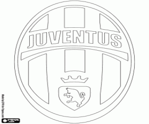 Coloriage Insigne de la Juventus
