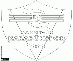 Coloriage Insigne de Kardemir Karabukspor