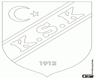 Coloriage Insigne de Karşıyaka S.K.