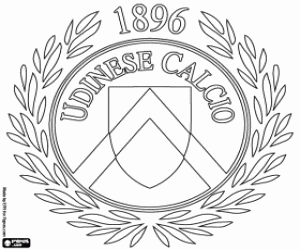 Coloriage Insigne de l'Udinese