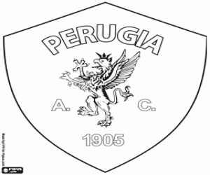 Coloriage Insigne de Perugia Calcio