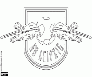 Coloriage Insigne de RB Leipzig