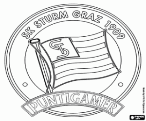 Coloriage Insigne de Sturm Graz