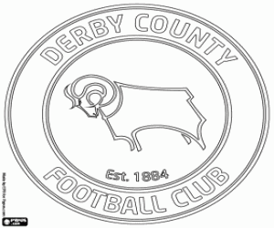 Coloriage Insigne du Derby County