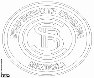Coloriage Insigne d’Independiente Rivadavia